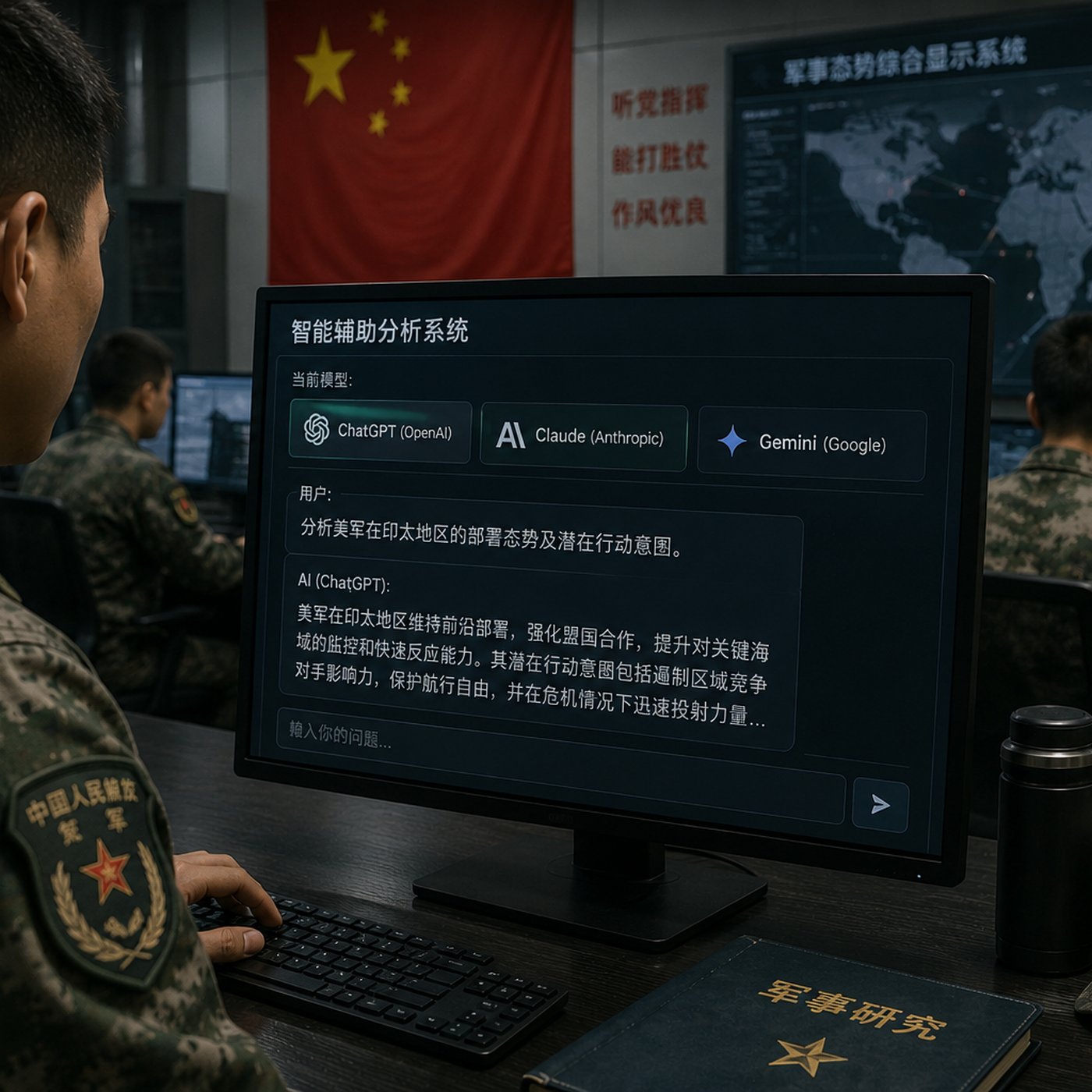 Pesquisadores militares chineses treinaram IA de defesa com resultados do GPT-3.5 e do Claude episode artwork